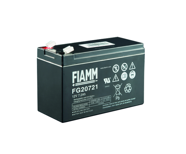 Batteria al piombo 12 V 7.2 Ah, FG20721, Fiamm