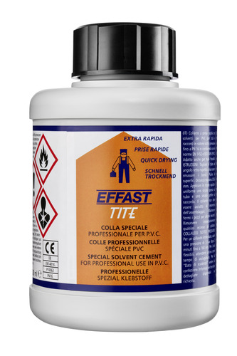 Barattolo di collante per tubazioni in ABS da 500 ml, linea 600