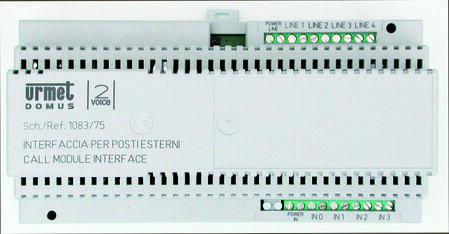 Outdoor station interface, 2Voice system