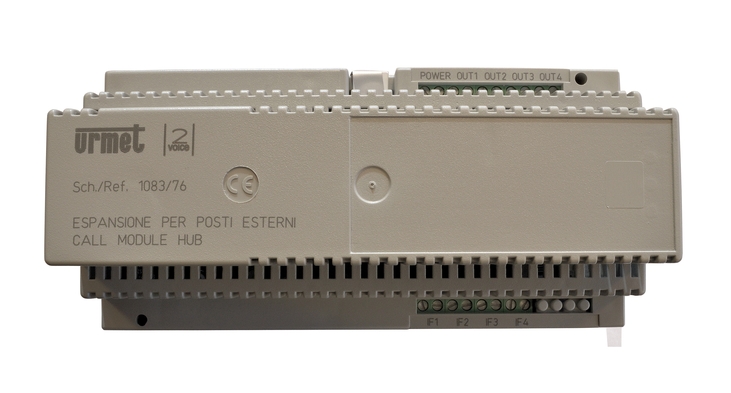 External panel hub, 2Voice system