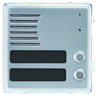 Telephonic analog entry panel, Sinthesi S2, 2 buttons