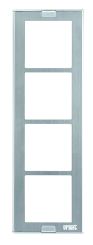 Cornice coprifilomuro con telaio, 4 moduli, Sinthesi S2