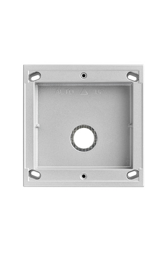 Custodia con telaio, 1 modulo, Alpha, appoggio muro