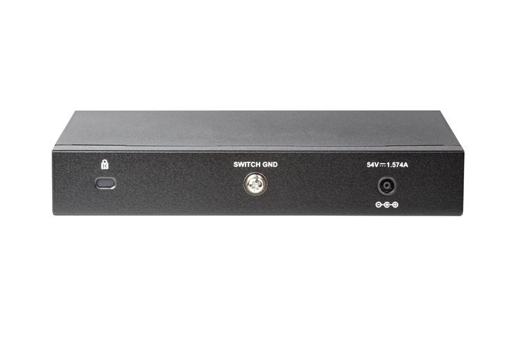 Layer2 managed PoE switch, iPerTAlk, for video door entry systems of the iPerTAlk line, with 8 ports