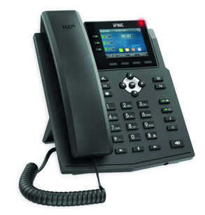 Telefono U.Talk PRO, sistema IP/SIP con 2 tasti memoria e campo lampade per funzioni personalizzate