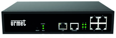 Interfaccia VoIP ATA FXO, sistema iPerTAlk, standard IP/SIP, per gestione di 4 linee ISDN