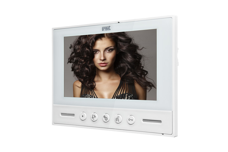 Videocitofono Nexo2, display 7" pulsanti, sistema Coax