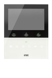 Videocitofono vivavoce con Wi-Fi VOG5W, bianco, display 5", sistema 2Voice