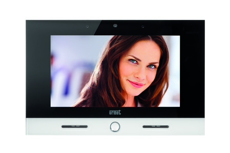 Videocitofono VOG7, 7" touchscreen, sistema 2Voice, bianco