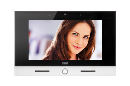 VOG7 7” touchscreen video door phone for 2Voice system, white,  ...