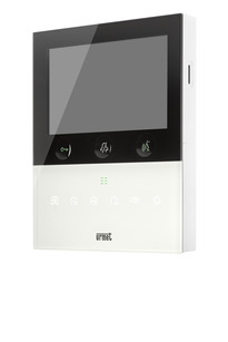 White IP VOG5+ hands free video door phone with 5” display for IPerCom system