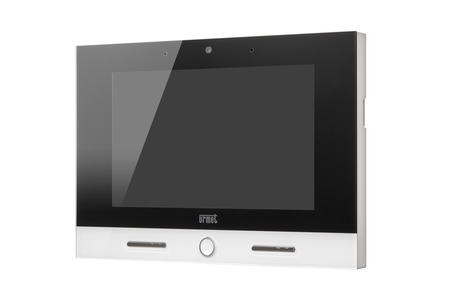 Videocitofono VOG7, 7" touchscreen, sistema IP, bianco