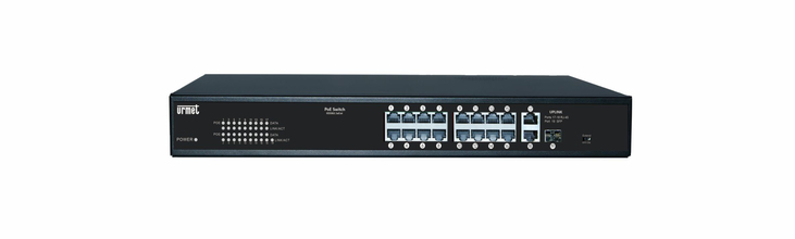 16 x 10/100M PoE + 2 x 10/100M  EDGE series  switch