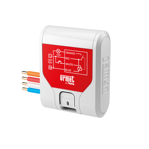 Flush-mounted time-controlled 500W electronic toggle relay module for UP Radio system