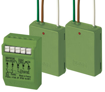 Radio diverter kit for light control or automation, Radio Power ...