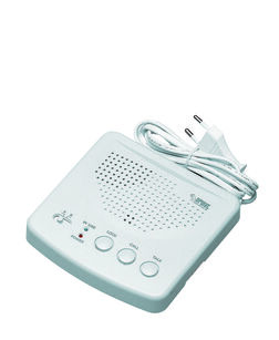 Intercom device with conveyed waves with 3 conversation channels, gray color