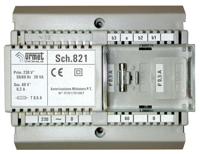 Telephone analog call repeater, for connection to 10-12 Vac or 60 Vac electromechanical bell