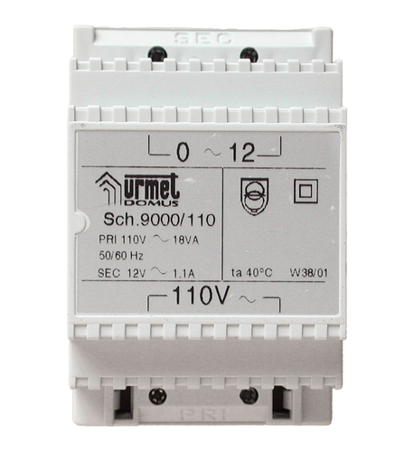 Transformer 12Vac (110Vac 60Hz)