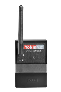 Gateway IP/radio YOKIS HUB, sistema Radio Power, per gestire l